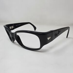 Vintage Bausch Lomb B&L Ray Ban W2757 Polished Black Eyeglasses Frames Only